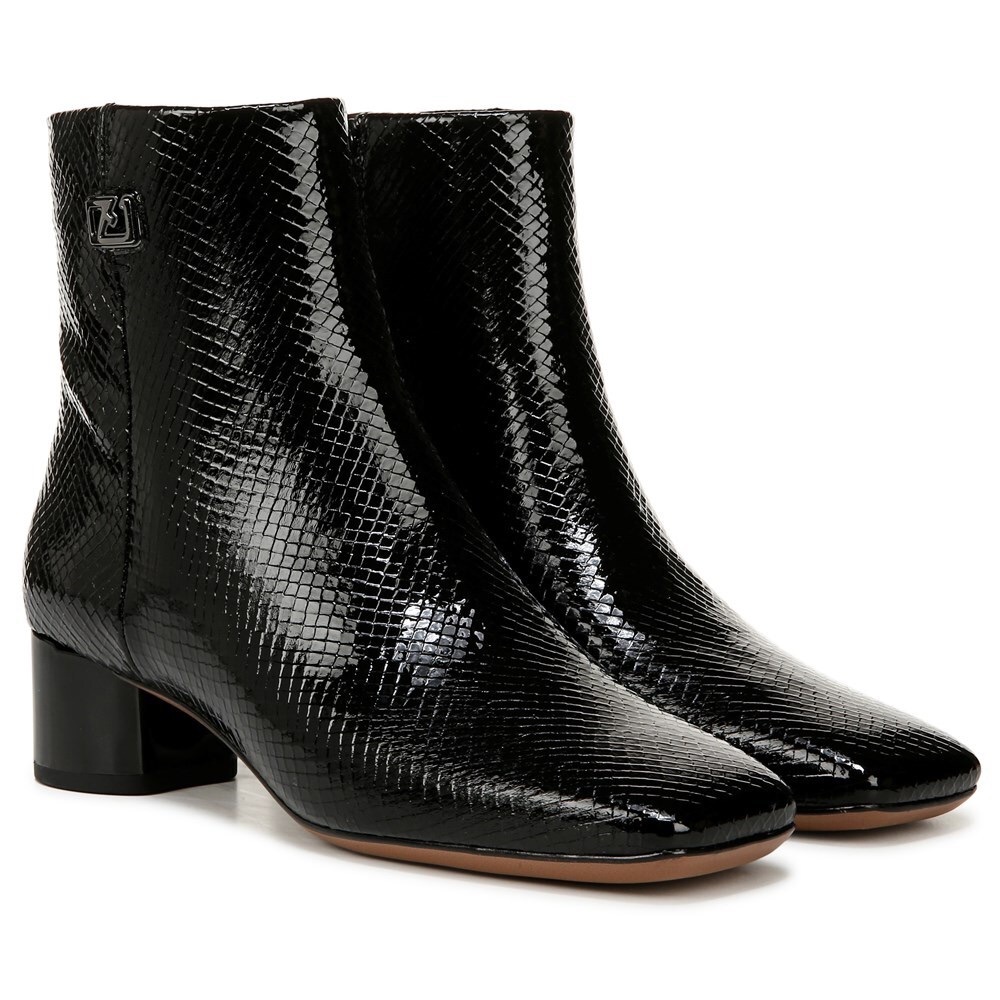 Franco Sarto Black Ankle Boots